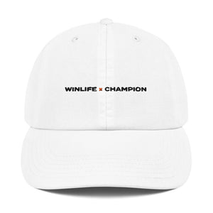 White Winlife × Champion Dad Cap
