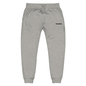 Grey Embroidered "SIWMEC" Sweatpants
