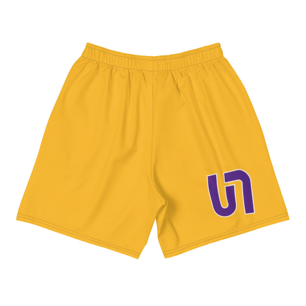Yellow Unlimited "Unstoppable" Shorts