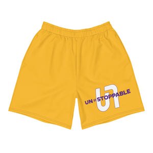 Yellow Unlimited "Unstoppable" Shorts
