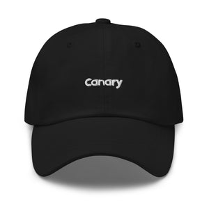 Black “Canary" Embroidered Cap