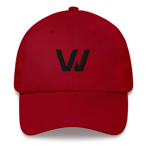 Cranberry Classic Embroidered "W" Cap