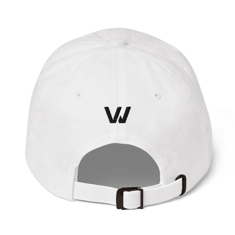 White “Saint 3" Embroidered Cap