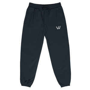Black Classic Embroidered "W" Tracksuit Pants