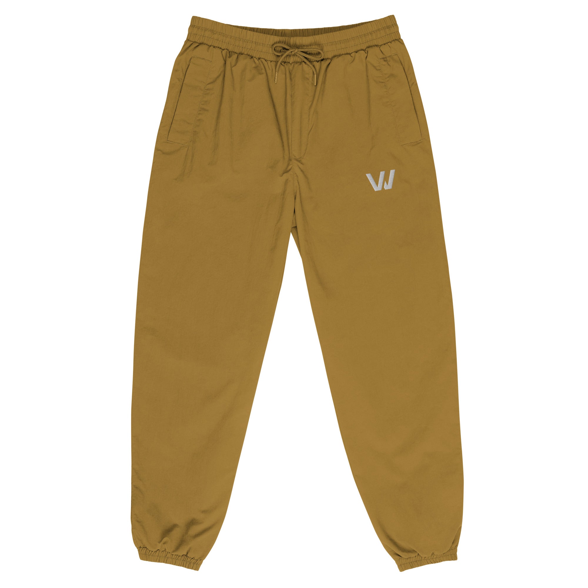 Black Classic Embroidered "W" Tracksuit Pants