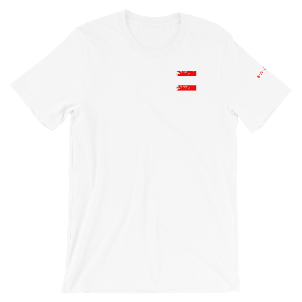 White Black "Saint 2" T-Shirt