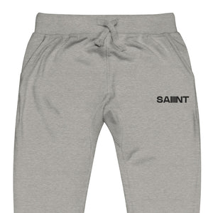 Carbon Grey "Saint 3" Embroidered Sweatpants