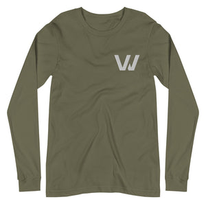 Classic Embroidered "W" Long Sleeve T-Shirt